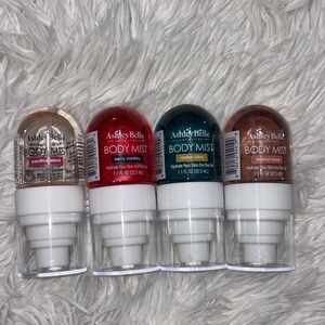 Lot Of 4 Ashley Belle Body Mist Hydrate Your Skin On The Go